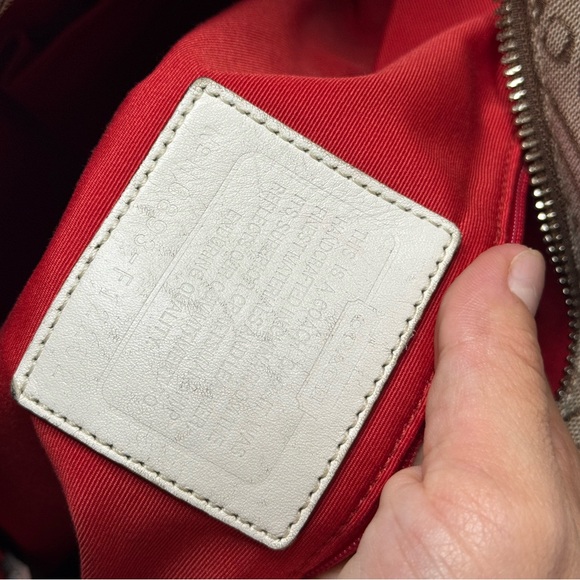 Coach Lozenge Tote Shoulder Bag - Picture 10 of 11